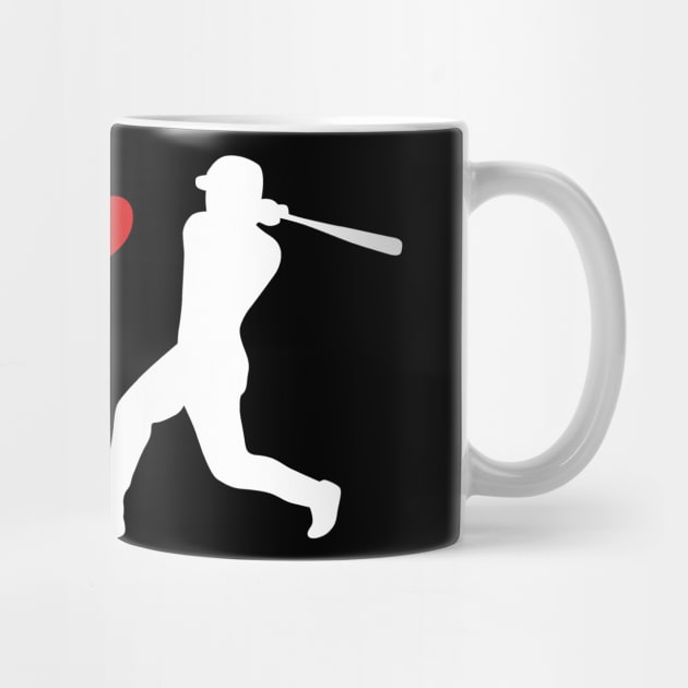 Baseball Lover Valentine's Day Design by ArtistTee ⭐⭐⭐⭐⭐